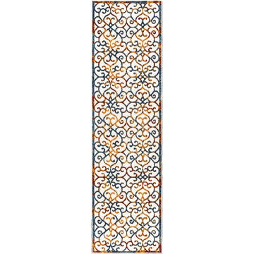 Atrani Scroll Trellis Indoor/outdoor Area Rug